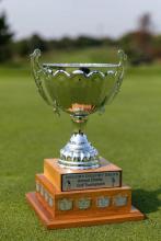 Trophy from 2022 HDD Charity Golf Tournament.